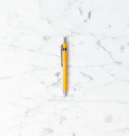 Sierra Wooden Needle Point Pen - Short - Yellow