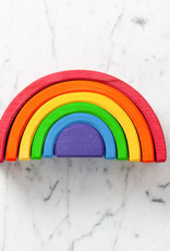 Grimm's Toys Grimm's Rainbow Large 6 Piece Set 6.5in