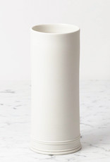 John Julian John Julian Classical Porcelain Half Glaze Vase - 10"