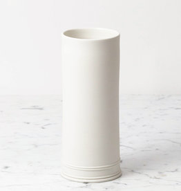 John Julian John Julian Classical Porcelain Half Glaze Vase - 10"
