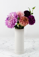 John Julian John Julian Classical Porcelain Half Glaze Vase - 10"