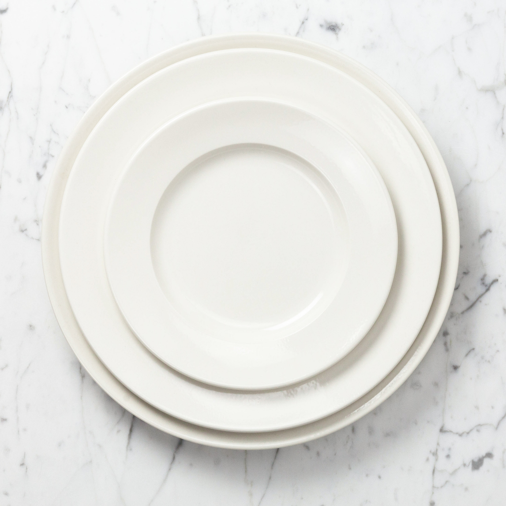 John Julian John Julian Plain Porcelain Dinner Plate - 10 1/2"