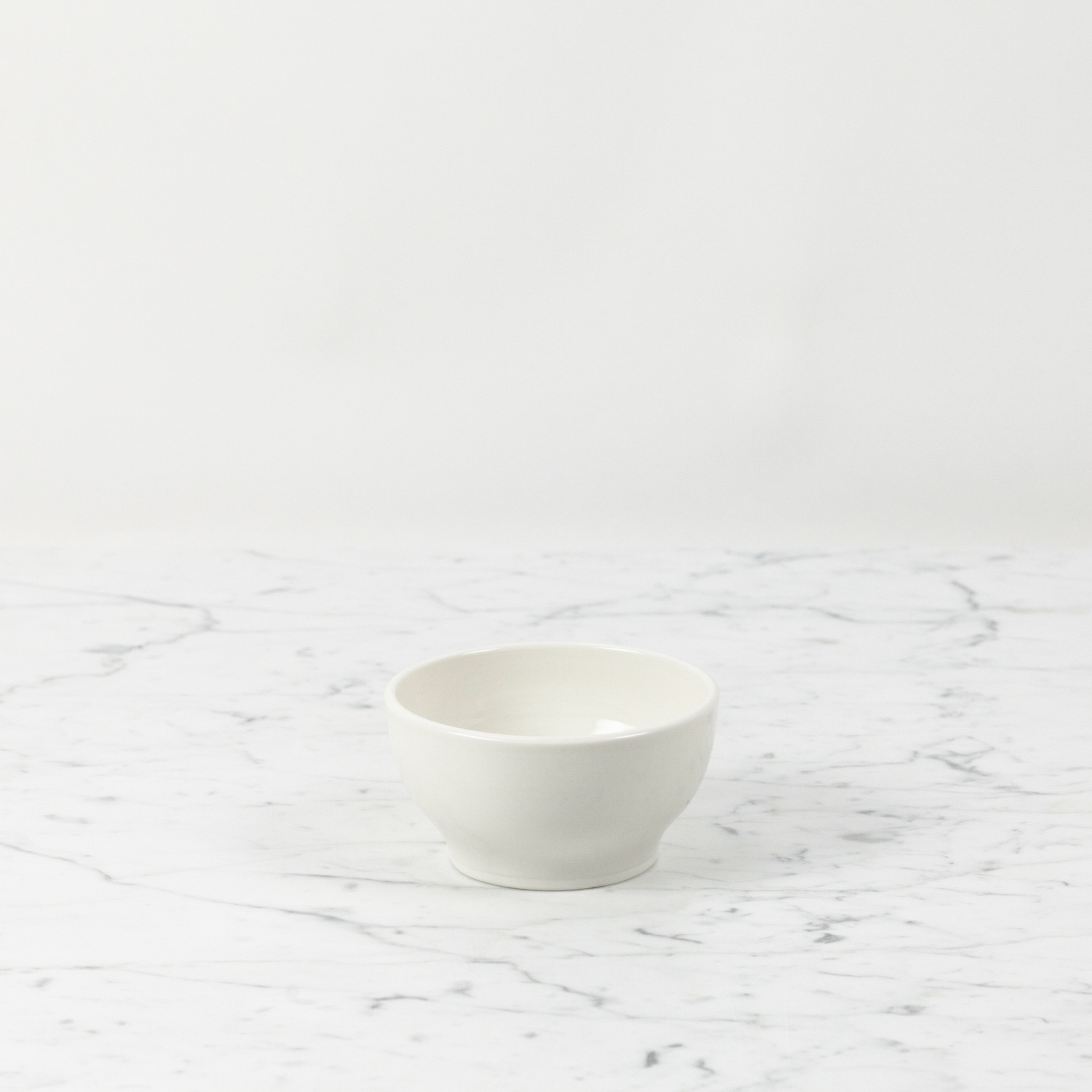 John Julian John Julian Plain Porcelain Simple Bowl - 4"