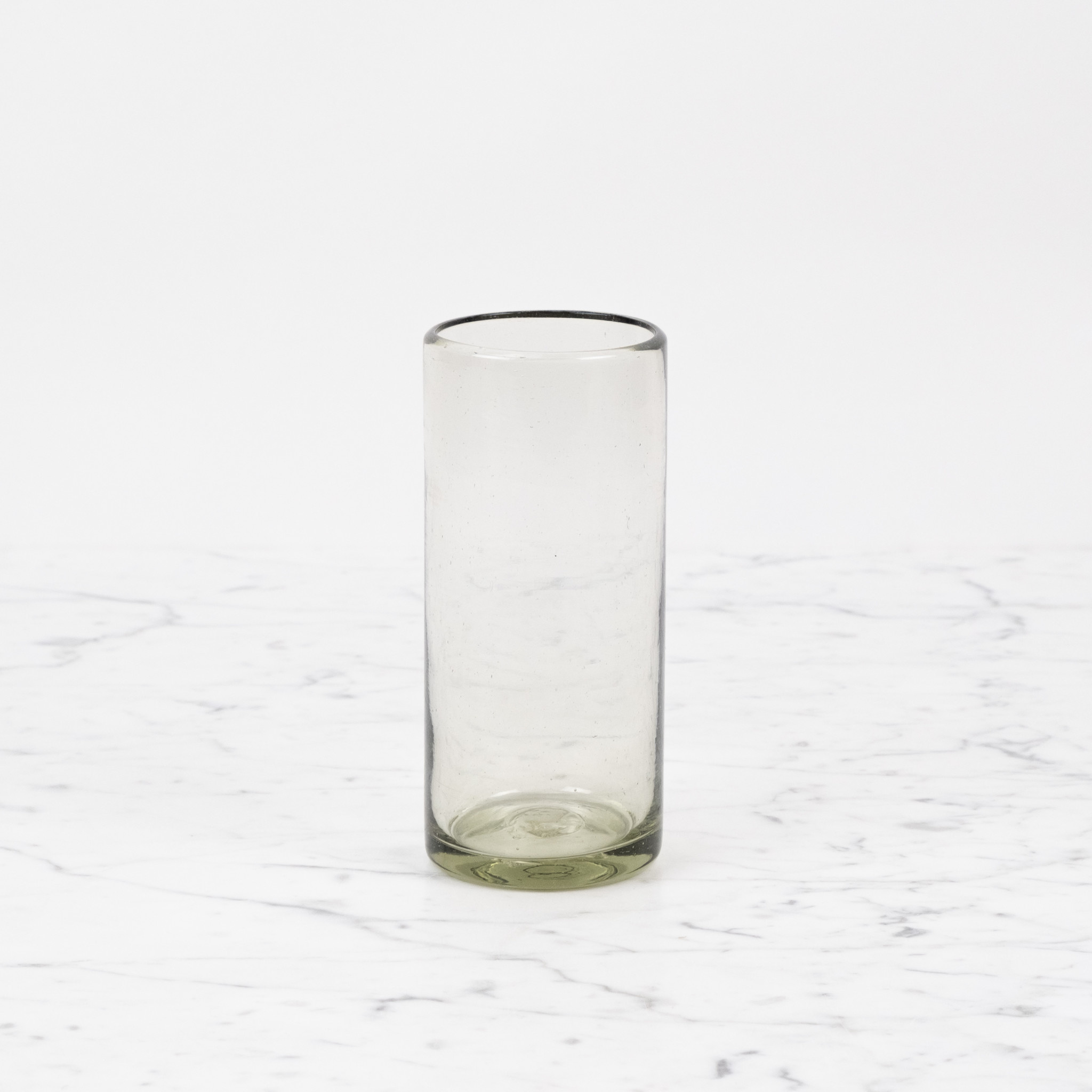 Handblown Recycled Mexican Highball Glass - 16oz