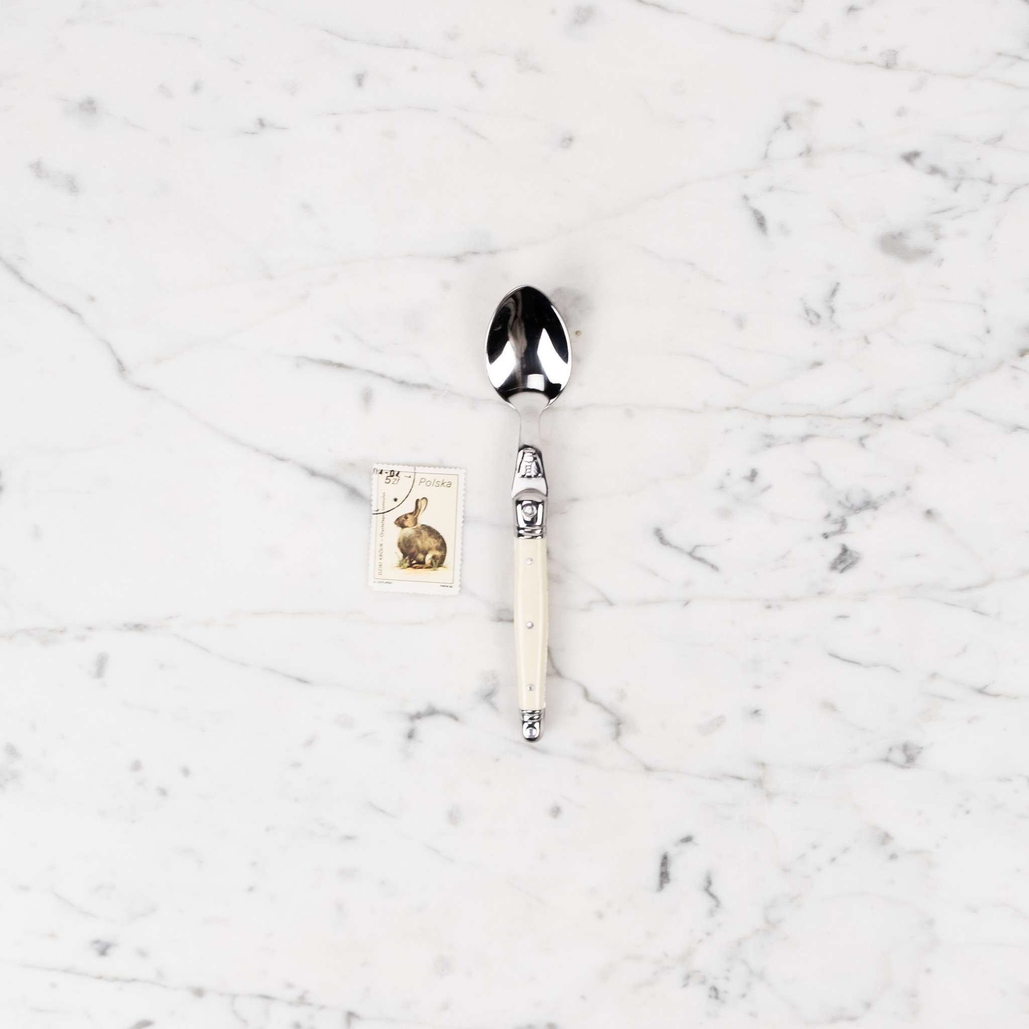Jean Dubost Everyday Coffee Spoon - Ivory