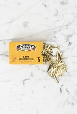 Leone Dell’Era Leone Brass Paper Fasteners - 100 Count - Size 5