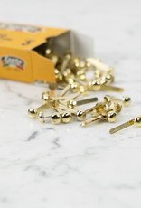 Leone Dell’Era Leone Brass Paper Fasteners - 100 Count - Size 5