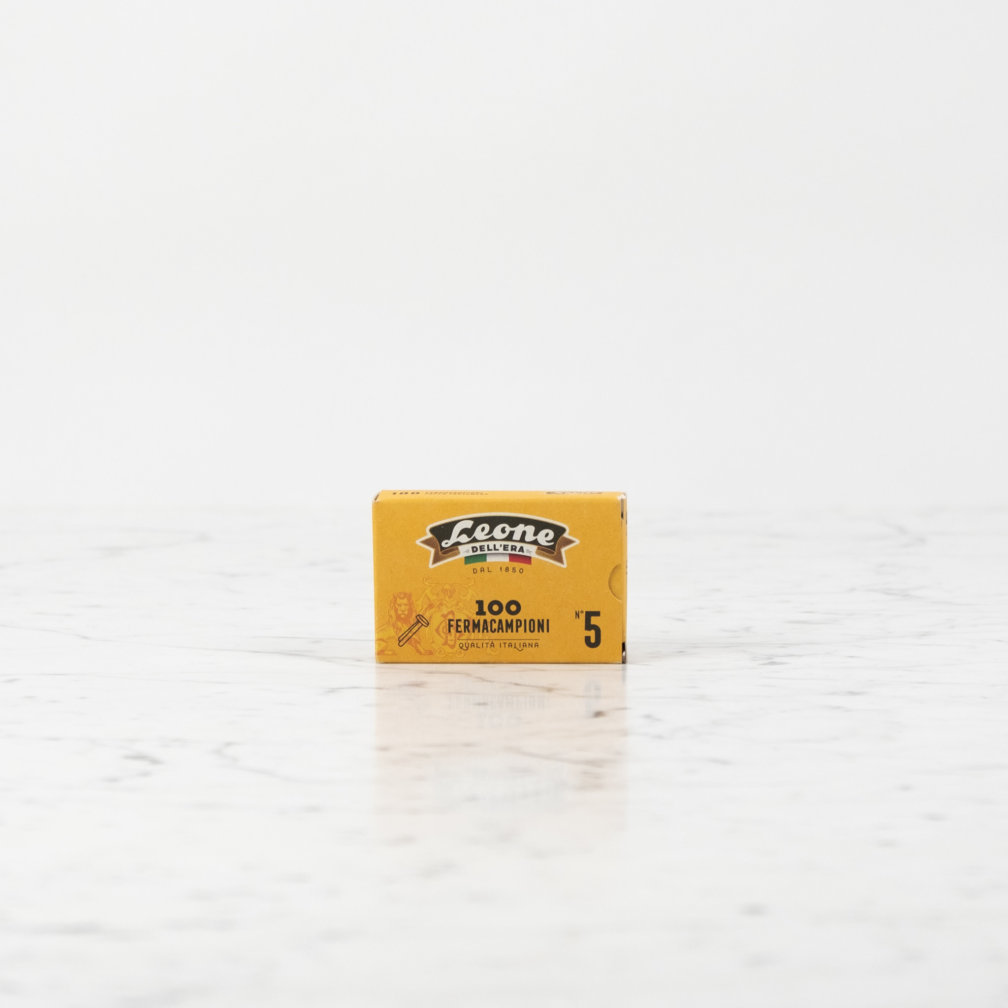 Leone Dell’Era Leone Brass Paper Fasteners - 100 Count - Size 5