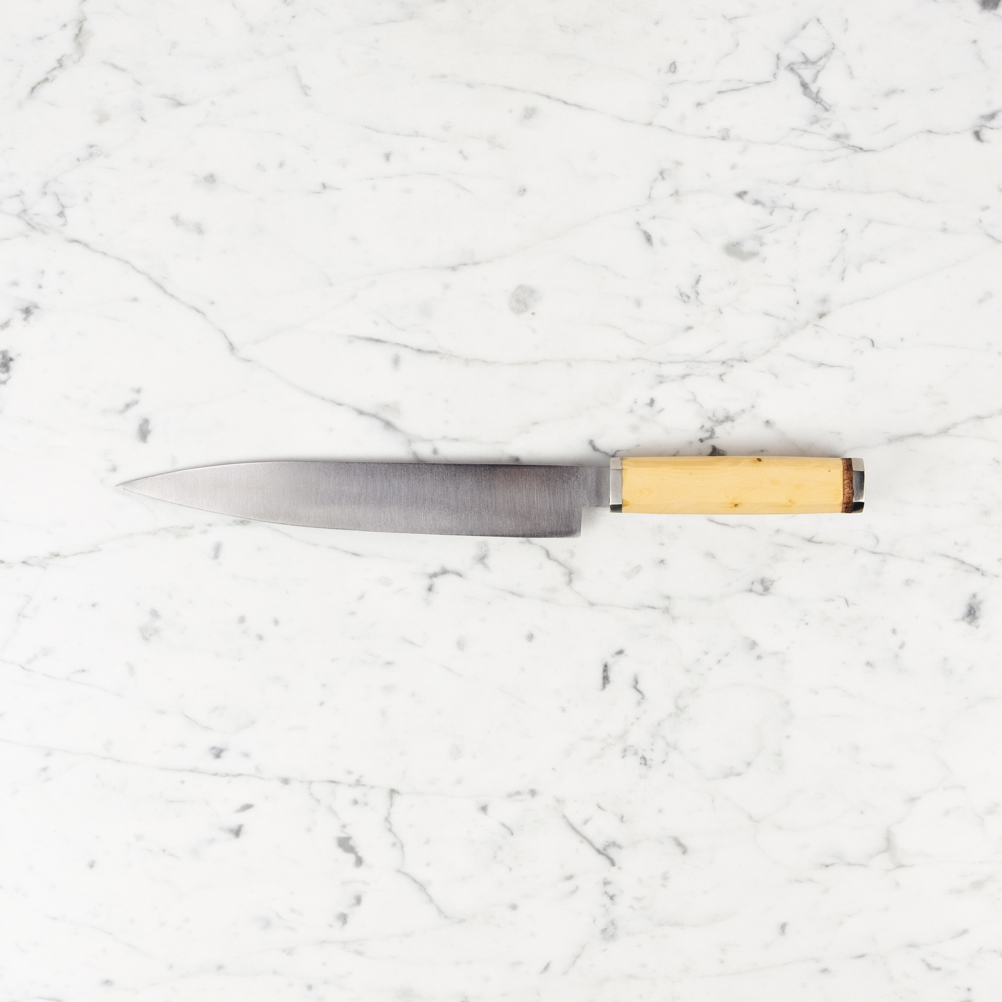 Pallares Knives Ianagui Japanese Knife - Carbon Steel with Boxwood Handle
