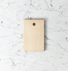The Foundry Home Goods Foundry Maple Cutting Board - Snack Size - 5 x 8"