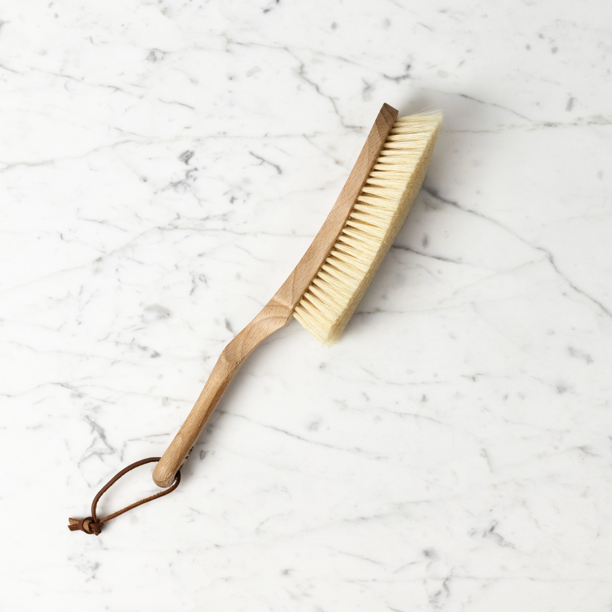 Beech Clothes Lint Brush with Handle