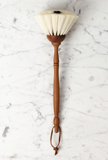 German Goat Hair Dust Brush with Black Spot - 13.5"