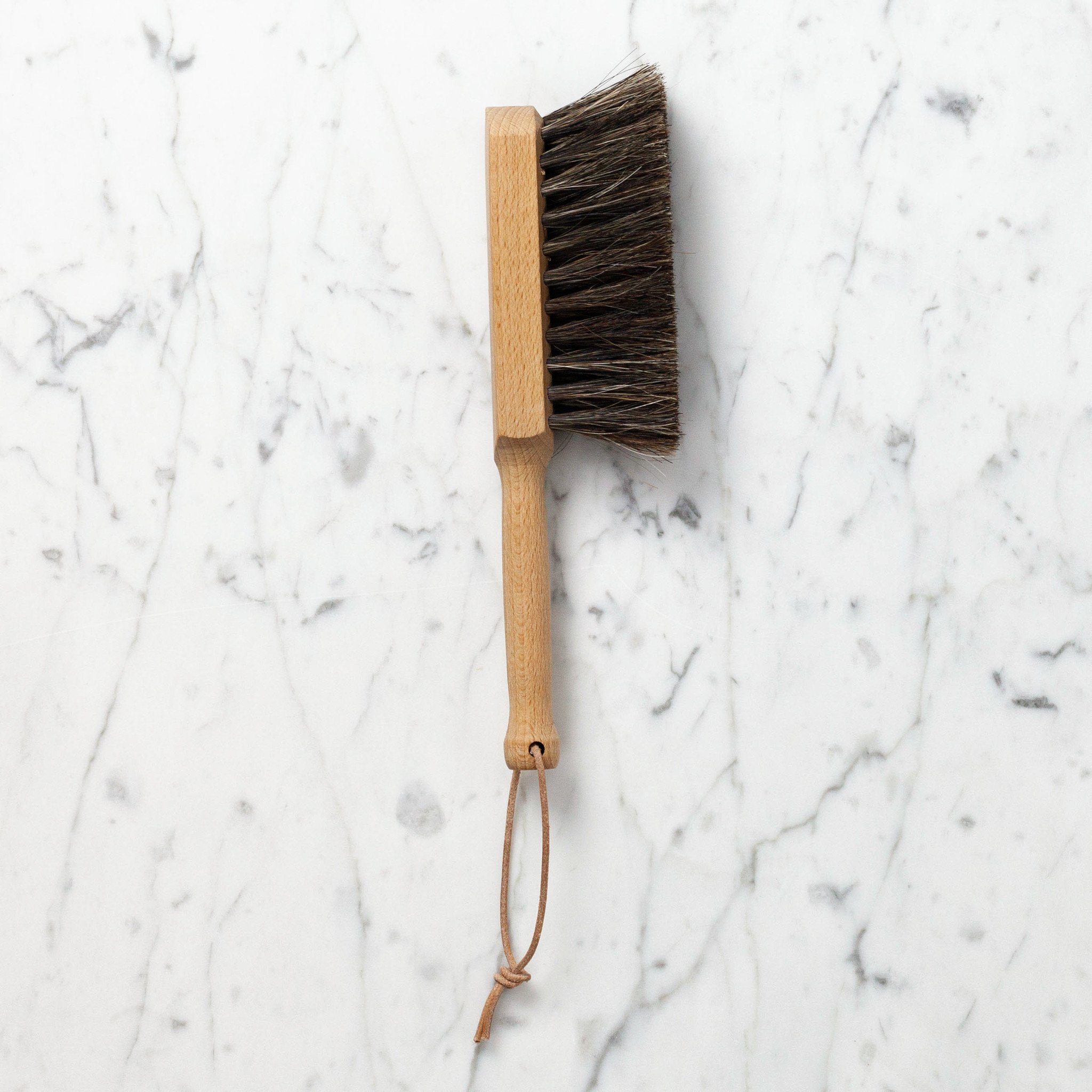 Children's Hand Broom with Horsehair Bristles - 8"