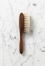 Small Soft Pearwood and Goat Hair Baby Hair Brush