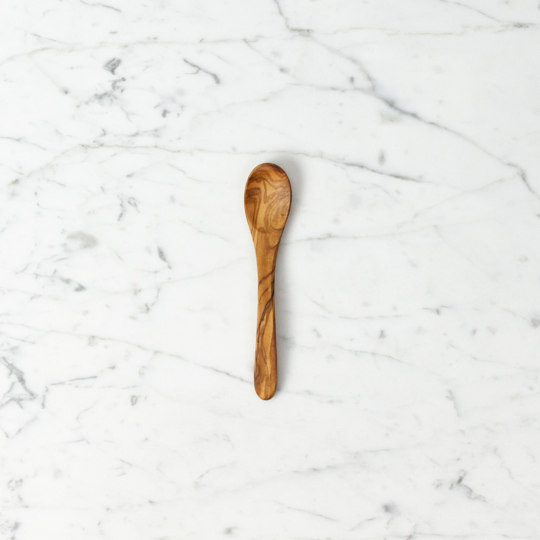 Natural Olivewood Olivewood Small Coffee Baby Stirring Spoon - 5.25"