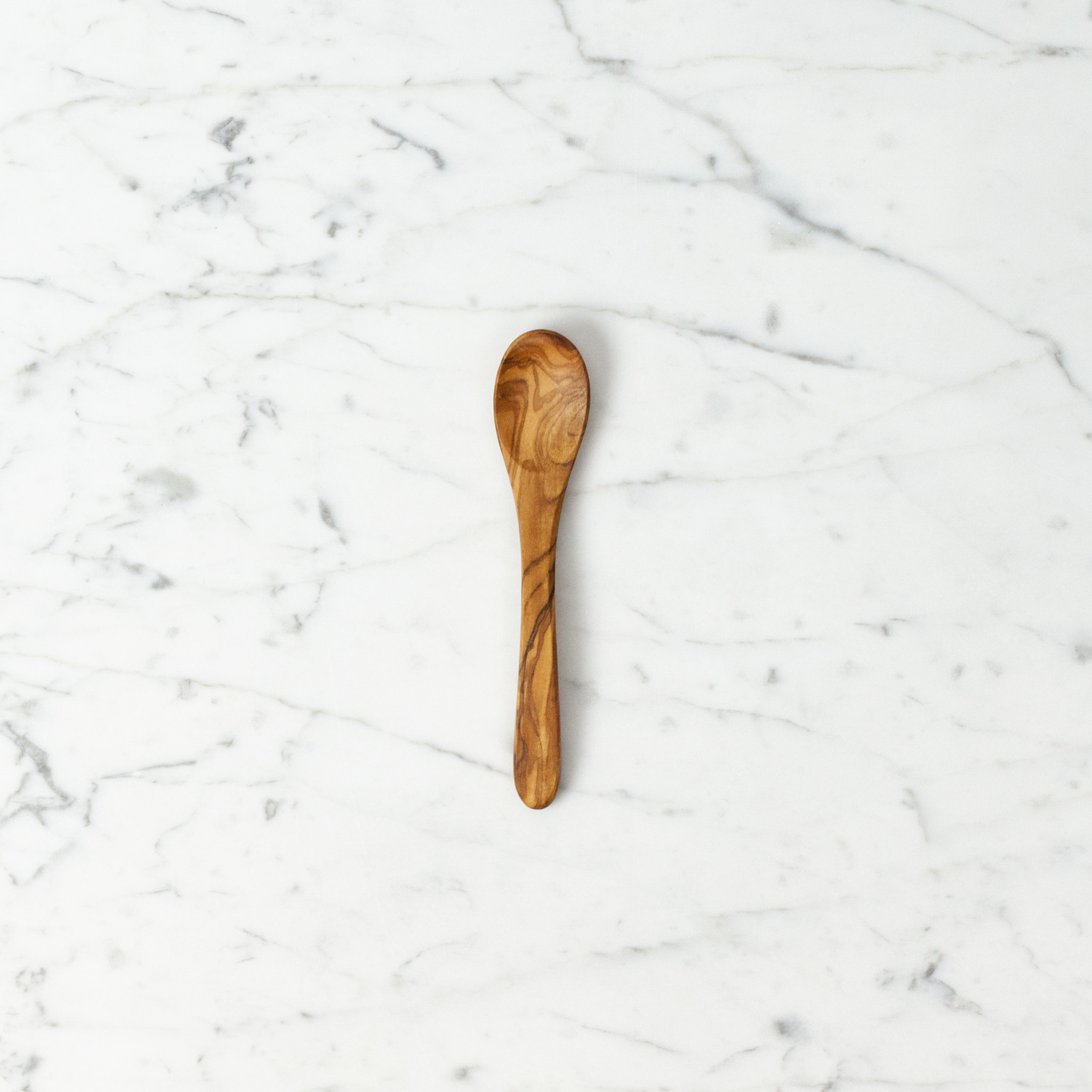 Olivewood Small Coffee Baby Stirring Spoon - 5.25"