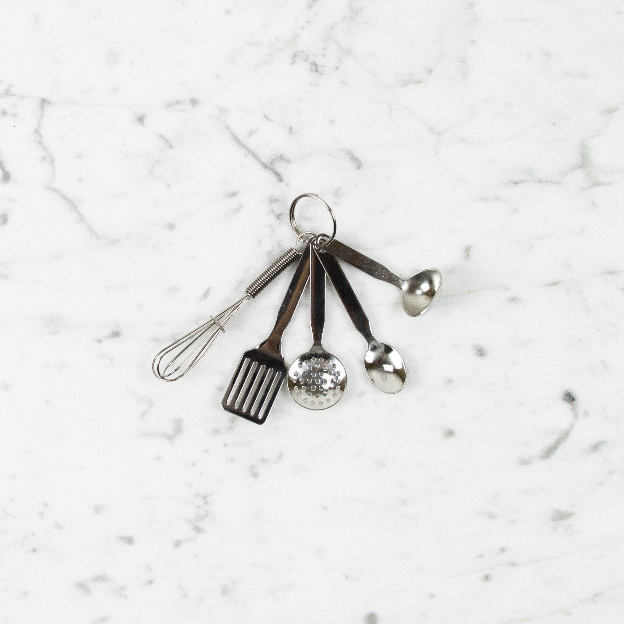 Tiny Kitchen Cooking Tools Keychain