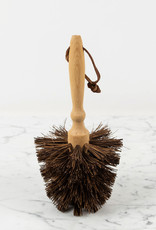 Beechwood and Bassine Fiber Flower Pot Brush