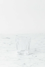 Simple Faceted Glass Tumbler - Clear - 6oz