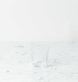 Common Simple Faceted Glass Tumbler - Clear - 6oz