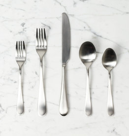 Mepra Italian 5 Piece Flatware Place Setting - Natura Ice