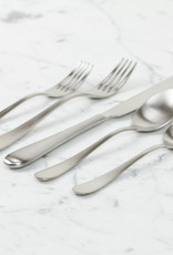 Mepra Italian 5 Piece Flatware Place Setting - Natura Ice