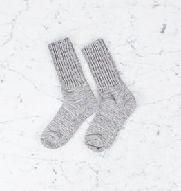 Mekke Socks - Heather Grey - Small