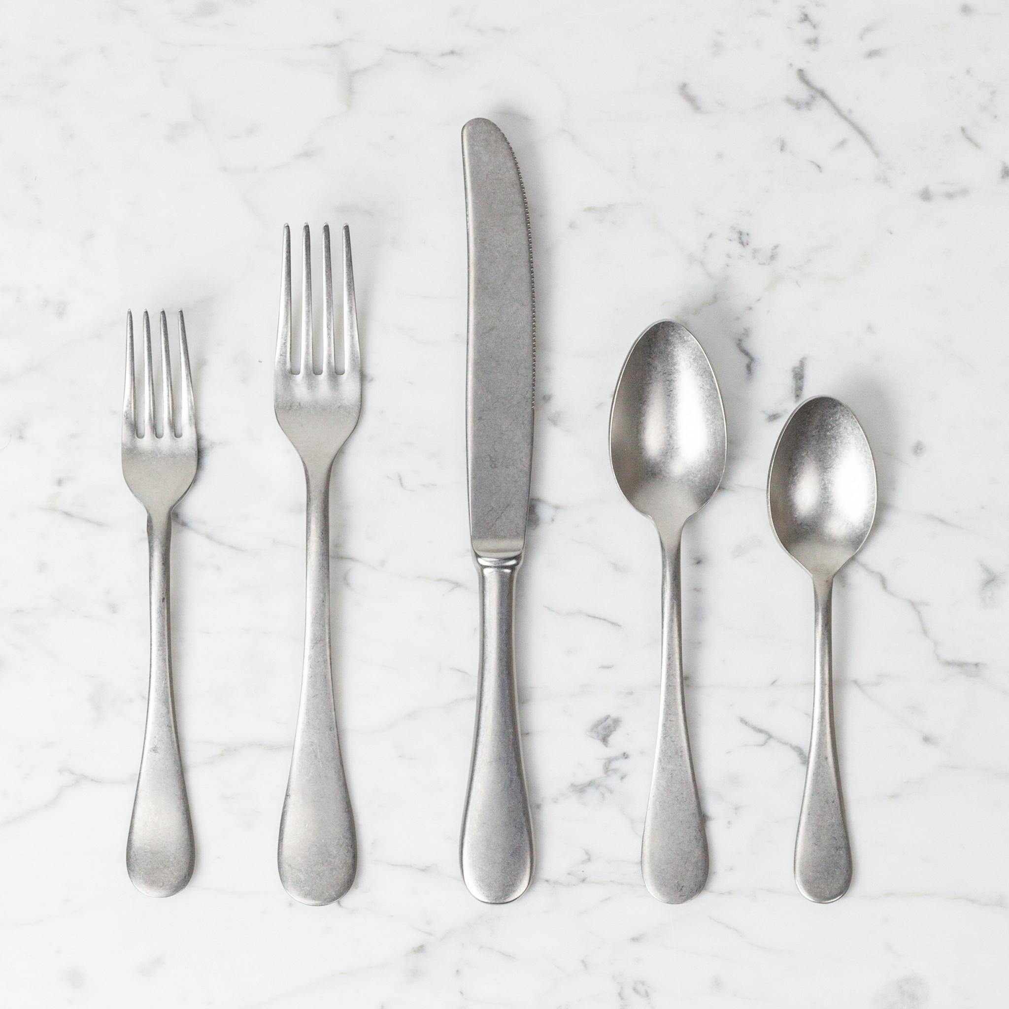 Mepra Italian 5 Piece Flatware Place Setting - Vintage