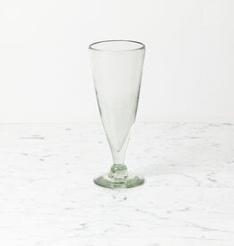 Handblown Mexican Recycled Cone Pilsner Glass 8.5"
