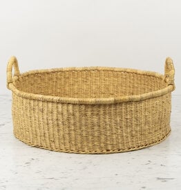 Handwoven Low Bolga Tray - 19" Large