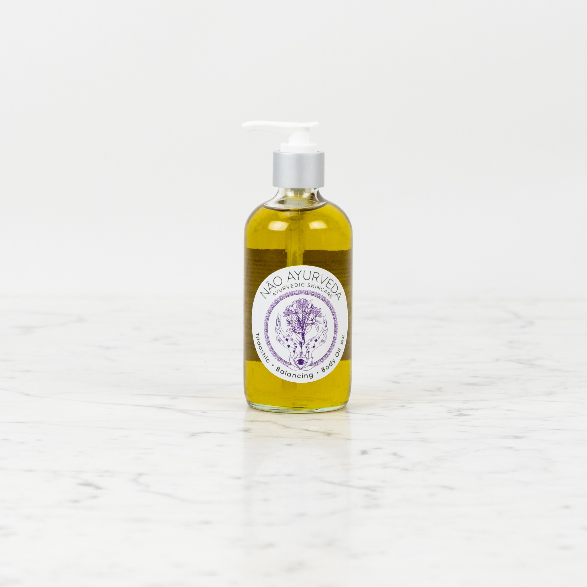 Nao Ayurveda Ayurvedic Body Oil - Tridoshic Balancing - 8 oz