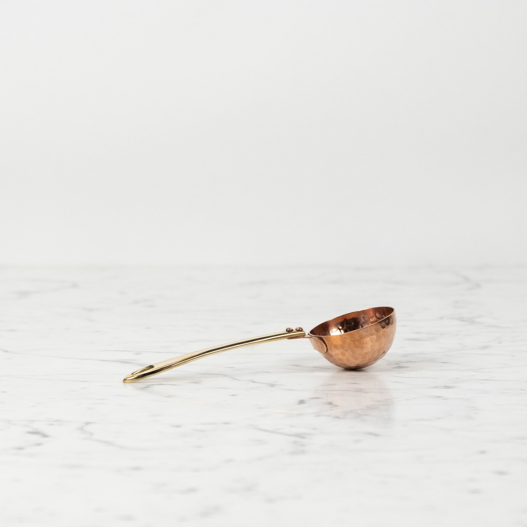 Copper and Brass Scoop 6.25"