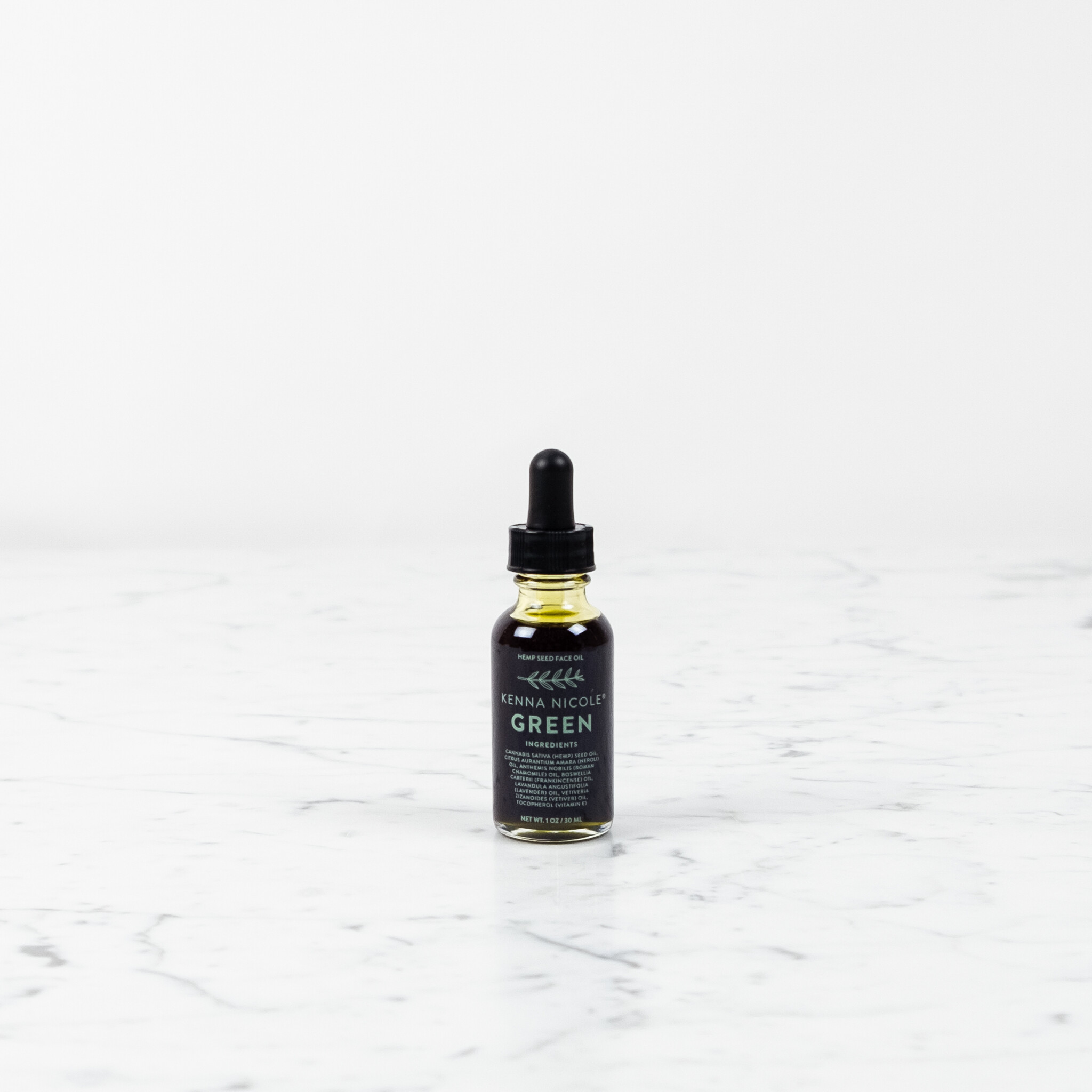 Kenna Nicole Kenna Nicole Green Hemp Face + Body Oil