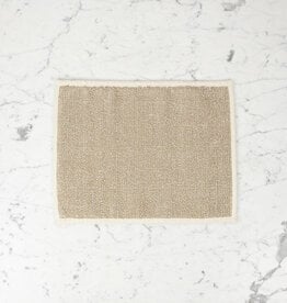 Sasawashi Bath Mat - Brown - Small 18x14"