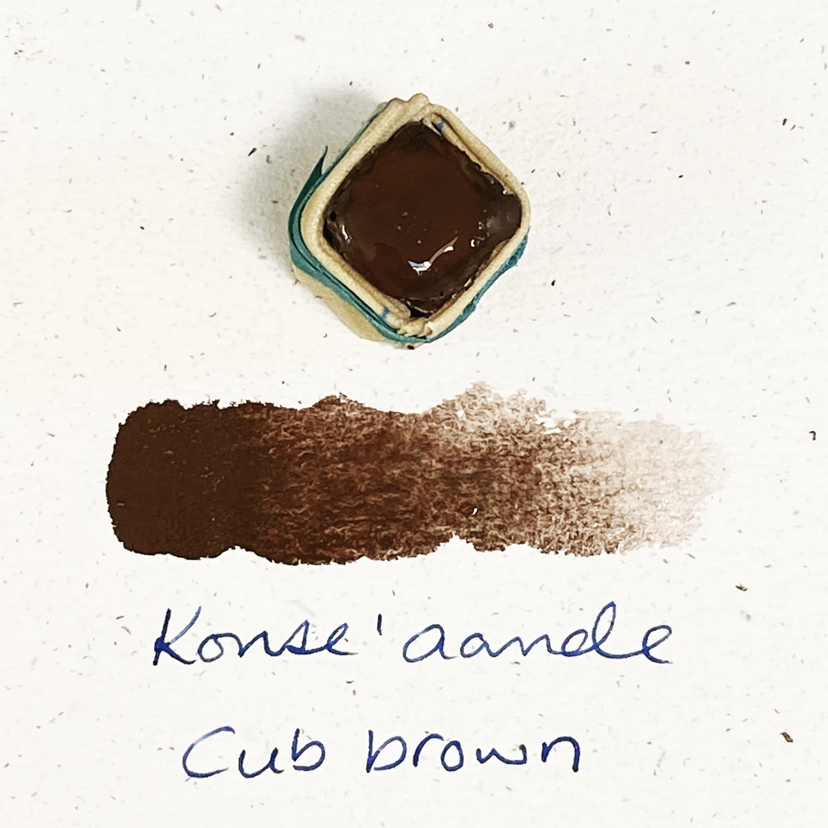 Beam Paints Beam Watercolor Paintstones #41 Konse'aande Cub Brown