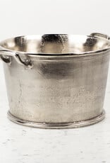 Round Champagne Bucket or Planter w. Handles - 11x15"
