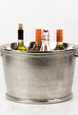 Round Champagne Bucket or Planter w. Handles - 11x15"