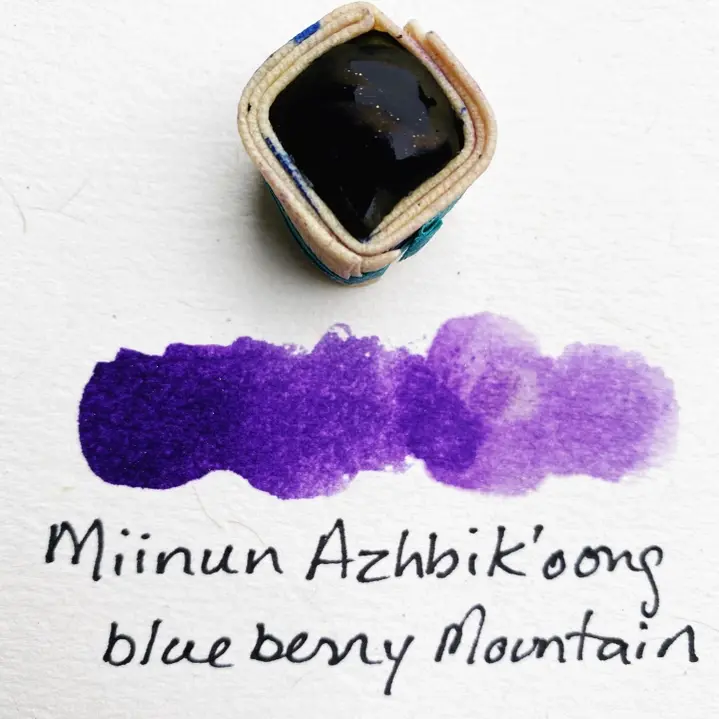 Beam Paints #46 Miin'aande Aazhbikoong Blueberry Mountain