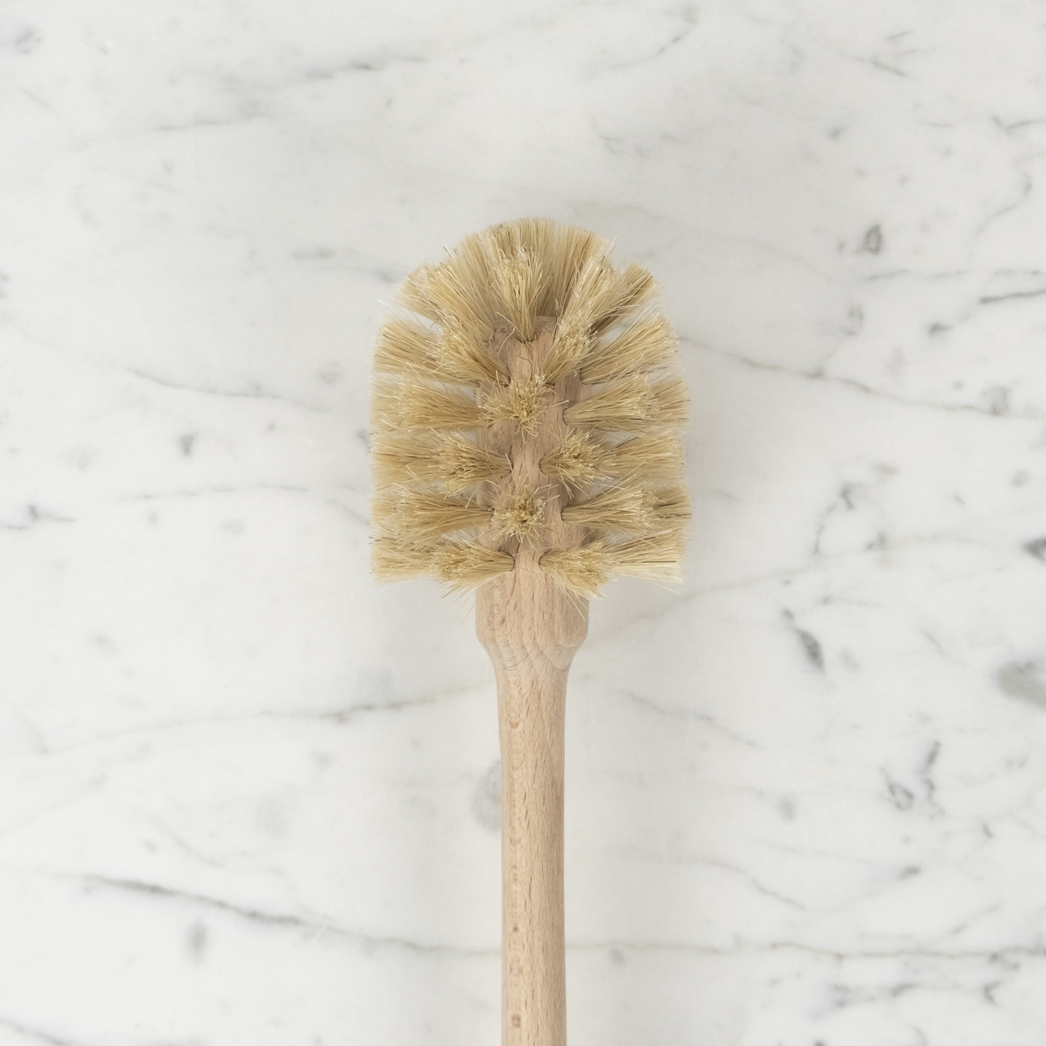 Extra Long Handled Milk Bottle Brush - Natural - 17"