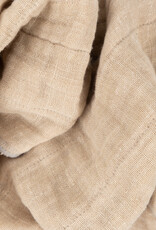 Japanese Cotton Gauze Hand Towel - Persimmon - 34" x 12"