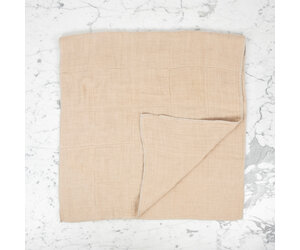 Japanese Lattice Waffle Towels - Ivory - The Foundry Home Goods