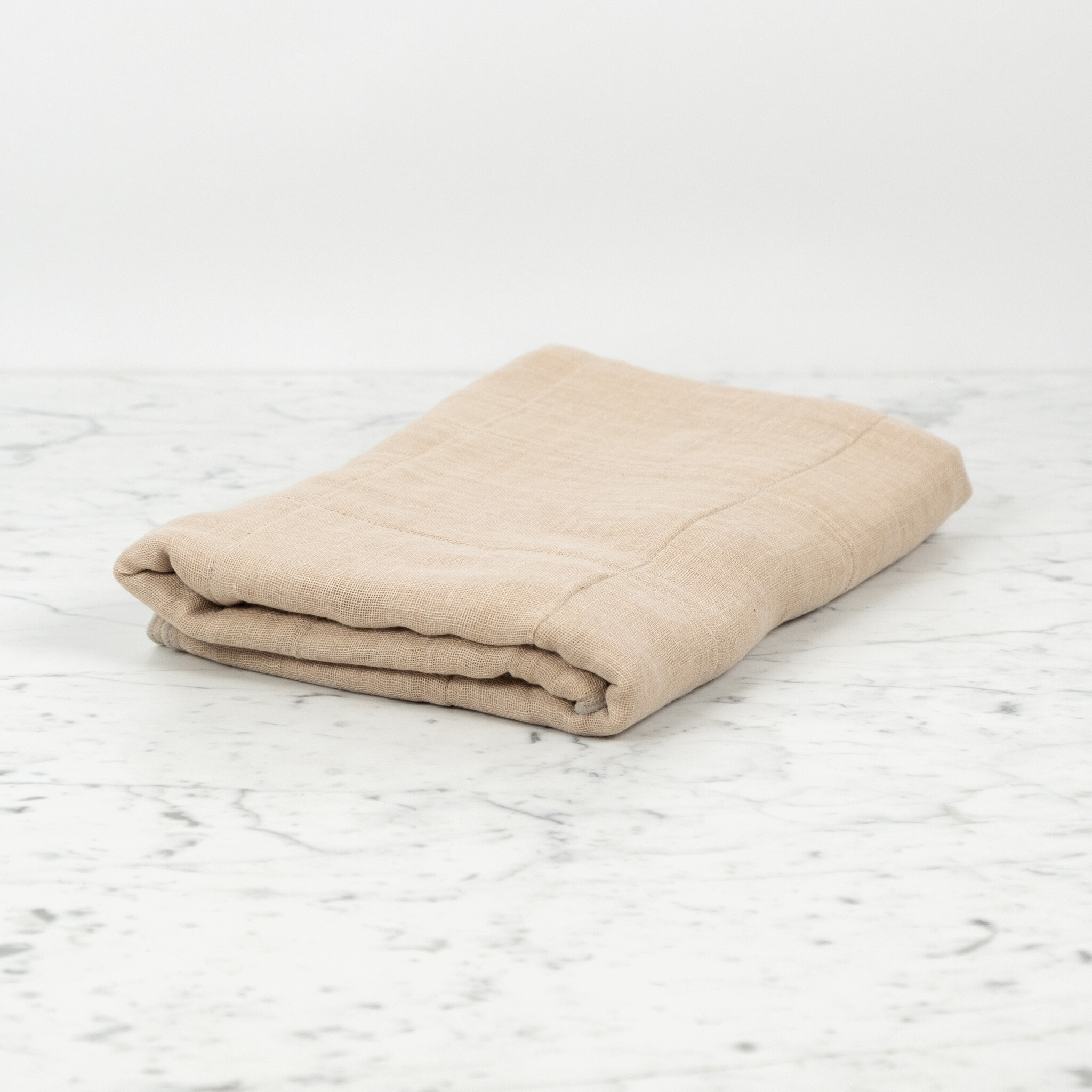 Japanese Organic 6 Layer Cotton Gauze Bath Towel - Persimmon - 50" x 26"