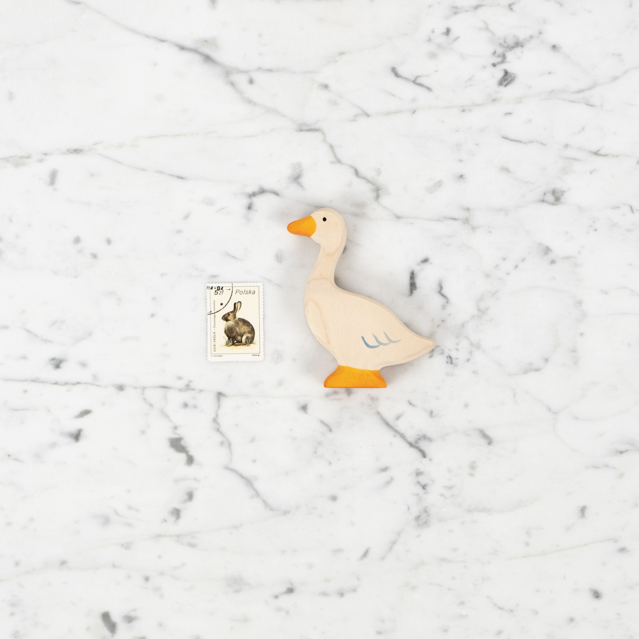 Holztiger Wooden Goose Standing