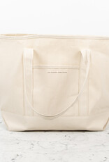 Foundry Heavy Cotton Canvas Tote Bag-Jumbo 16x22" Front Pocket