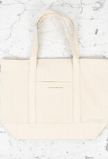 Foundry Heavy Cotton Canvas Tote Bag-Jumbo 16x22" Front Pocket
