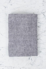 Linge Particulier French Linen Pillow Cover - 25" - Grey Chine