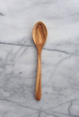 Olivewood Oval Serving Spoon Large - 12"