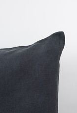 Linge Particulier French Linen Pillow Cover - 20" - Storm Grey