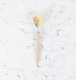 Iris Hantverk Swedish Everyday Dish Brush with Replaceable Head - Stiff Tampico Bristle