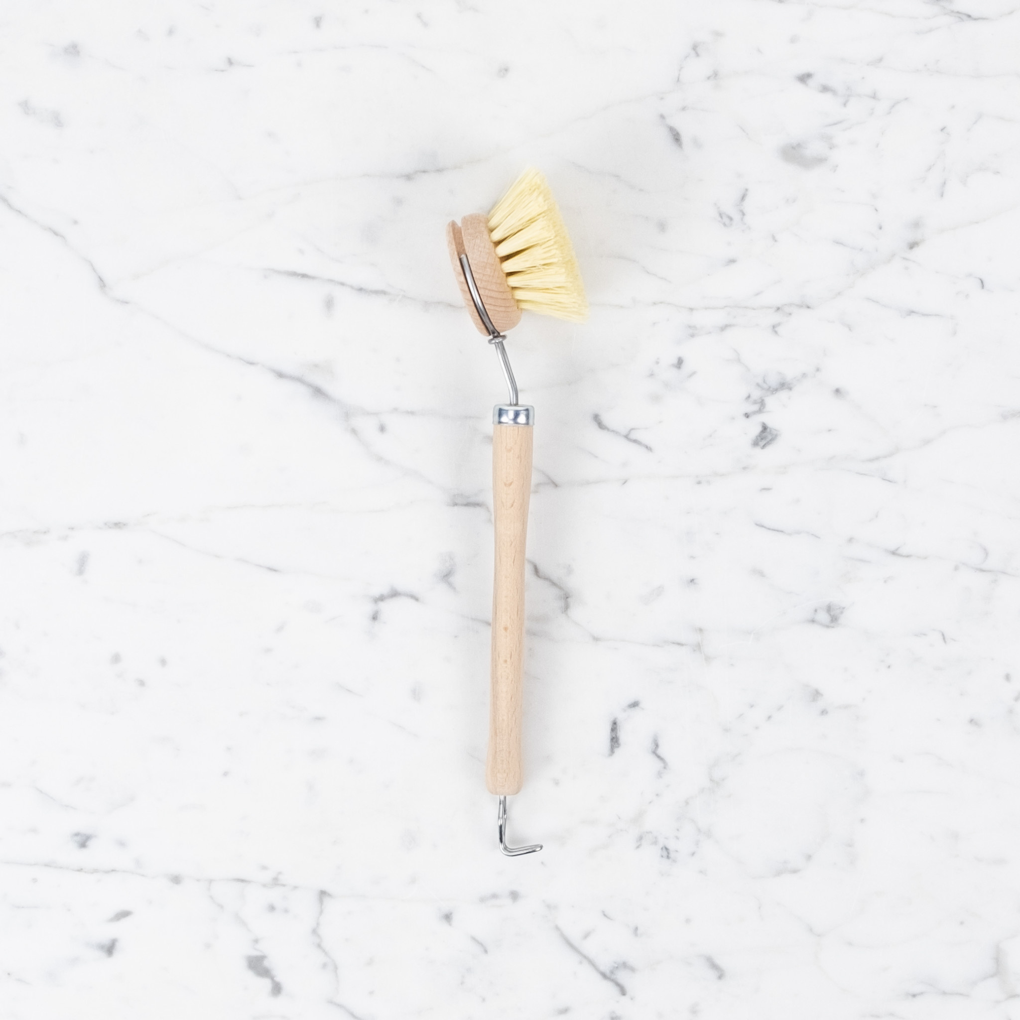 Iris Hantverk Swedish Everyday Dish Brush with Replaceable Head - Stiff Tampico Bristle